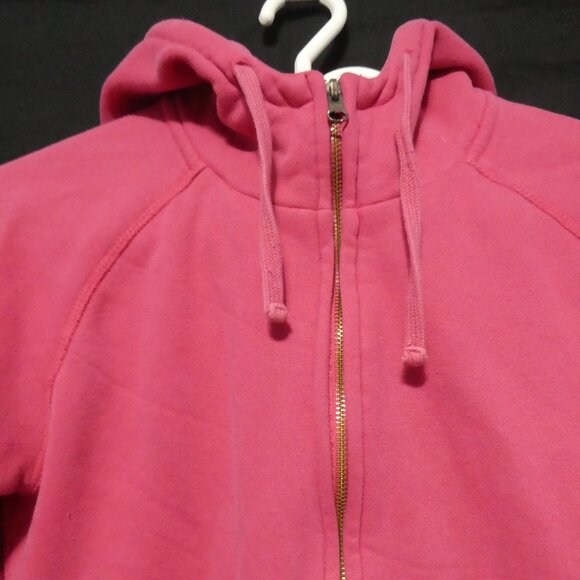 URBAN BEHAVIOR | medium | Pink Full Zip-Hooded Sweatshirt / Hoodie | Pockets - Picture 5 of 15